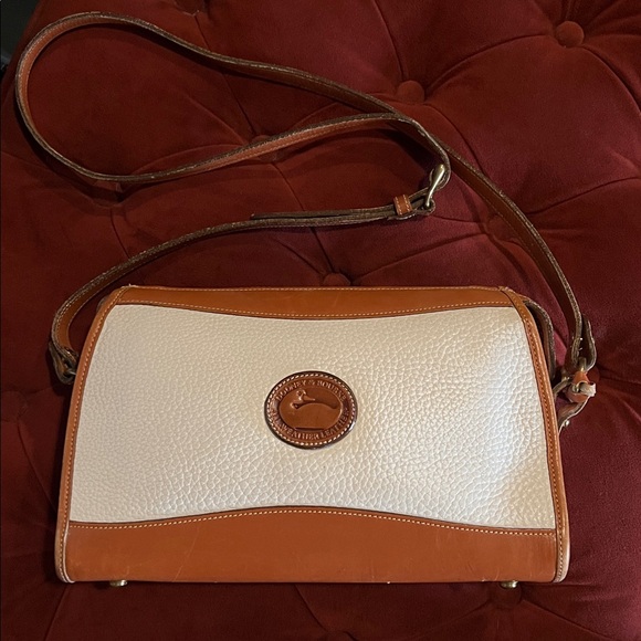 Dooney & Bourke Handbags - Dooney & Bourke Vintage White Shoulder Bag